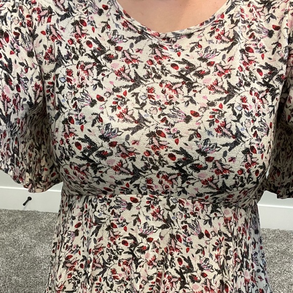 Lucky Brand, XS flowery blouse - Picture 4 of 8
